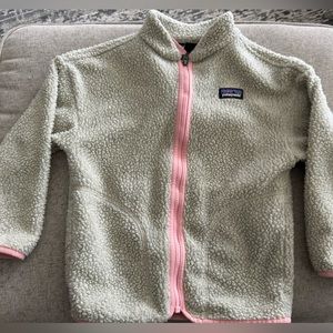 Patagonia kids retro pile full zip - 4T